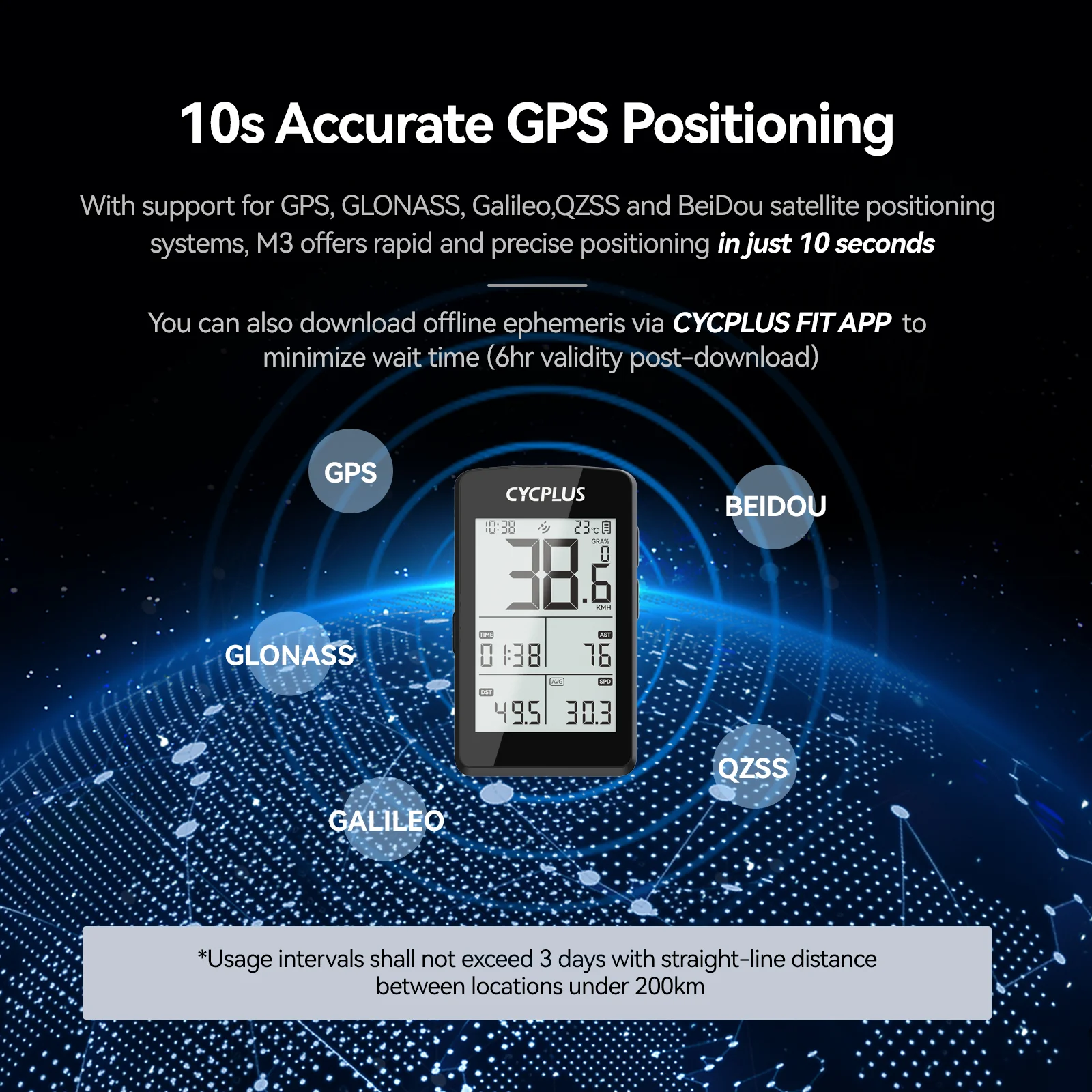 M3 GPS Bike Computer - Image 4